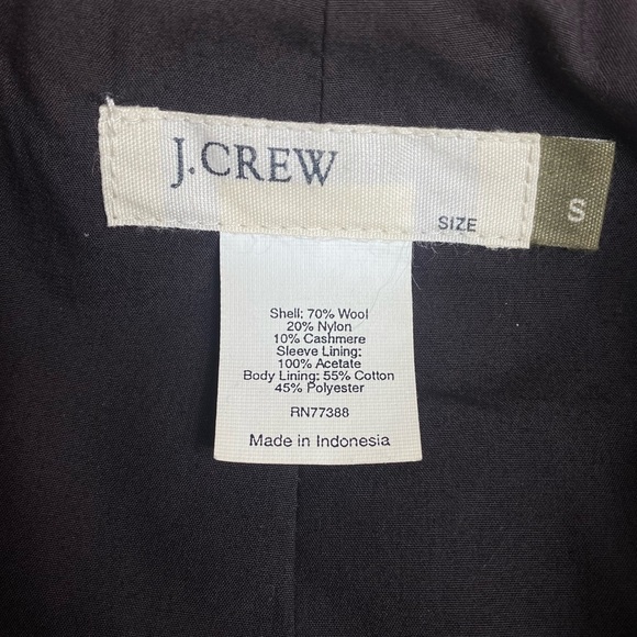 Holly Jolly Red J Crew Collar Coat Size Small - Picture 10 of 10